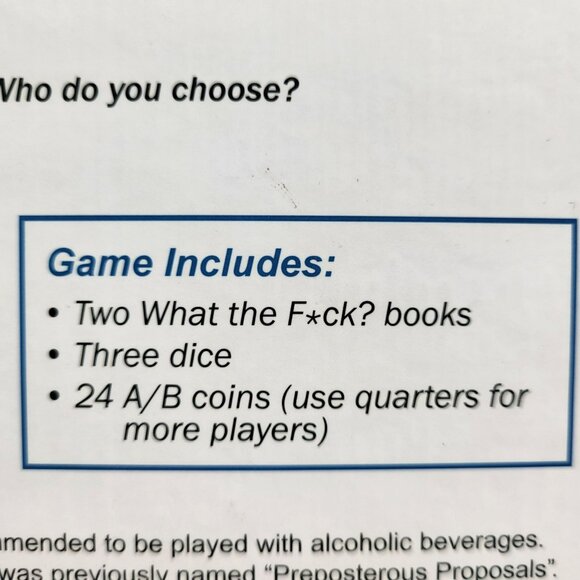 What The F*ck? The Outrageous Drinking Game For 2-100+ Players By Kheper Games - Picture 11 of 14